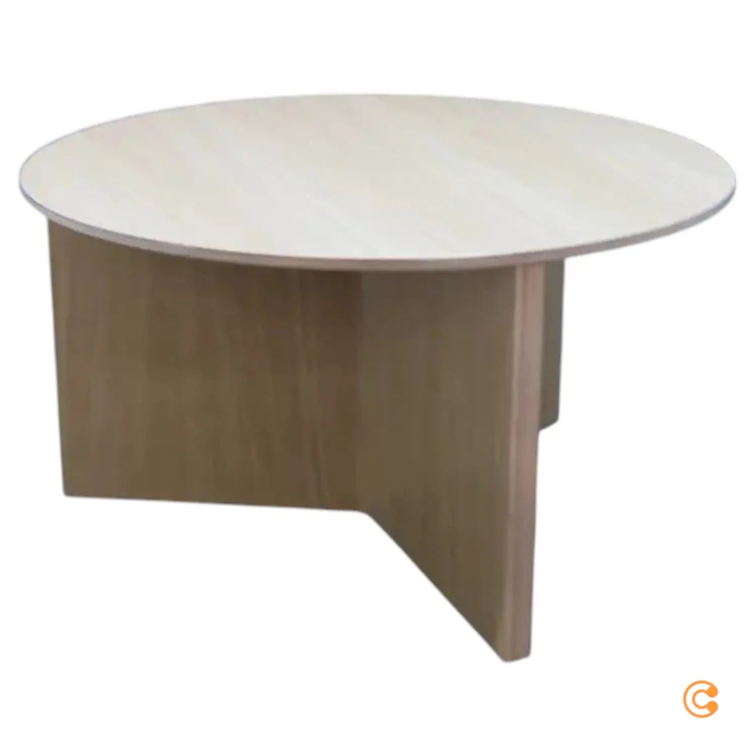 B-Ware Hay Slit Table Round Xl Tisch Couchtisch Sofatisch ø 65 X H 35,5 Cm Eiche Natur - 5710441299097