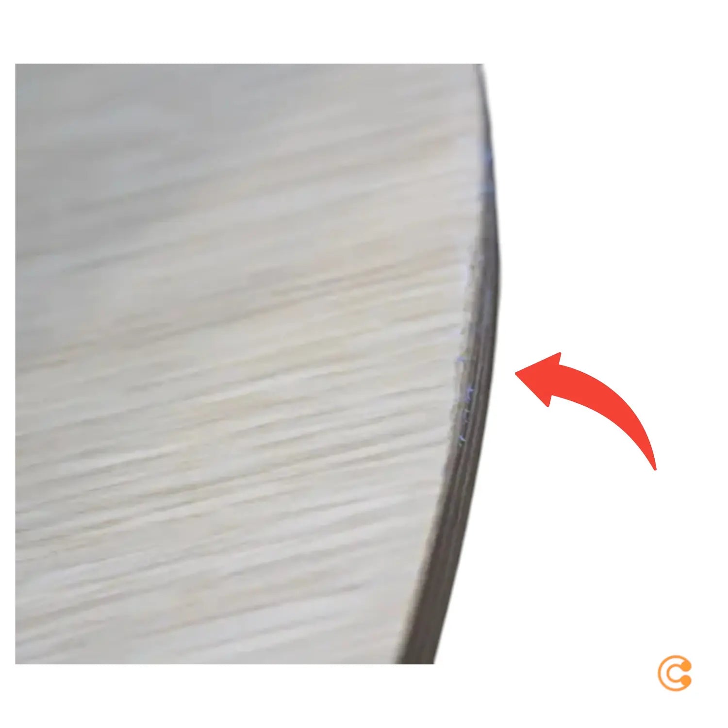 B-Ware Hay Slit Table Round Xl Tisch Couchtisch Sofatisch ø 65 X H 35,5 Cm Eiche Natur - 5710441299097