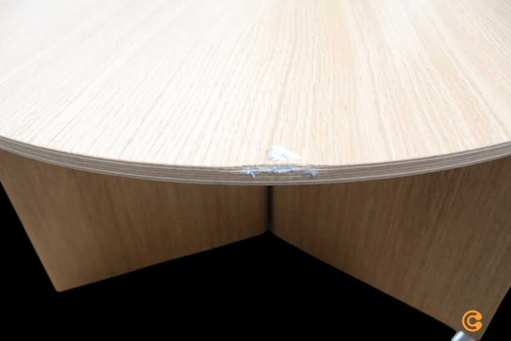 Hay Slit Table Round Xl Tisch Couchtisch Sofatisch Eiche Natur Siehe Text/Foto B-Ware - 5710441299097
