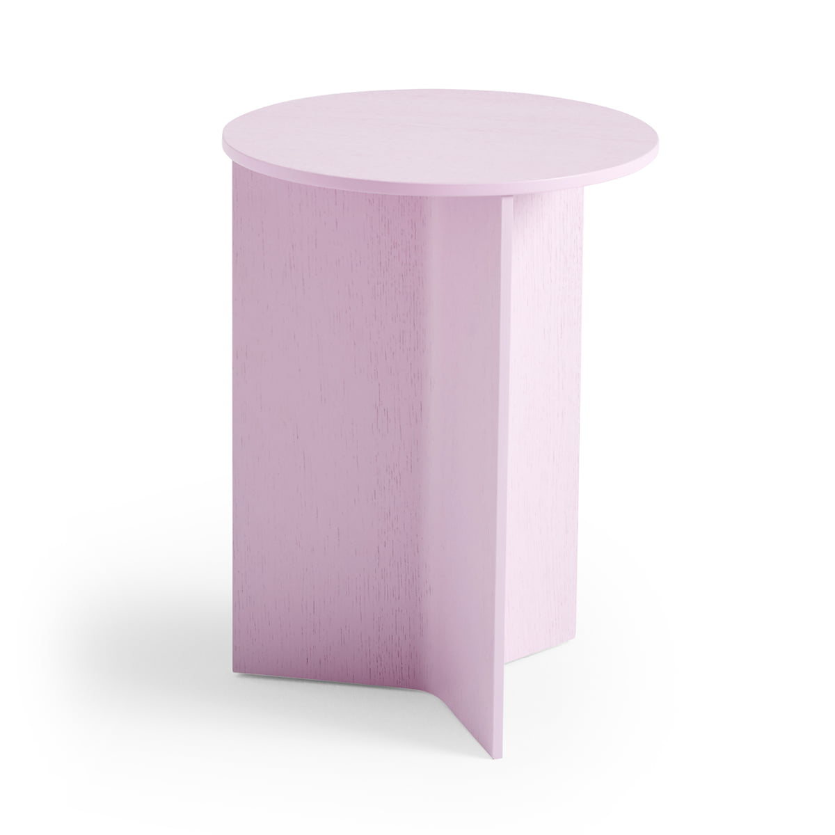 Hay Slit Table Round High Ø 35 x H 47cm pink Abstelltisch Tisch Möbel Rundtisch - 5710441299264