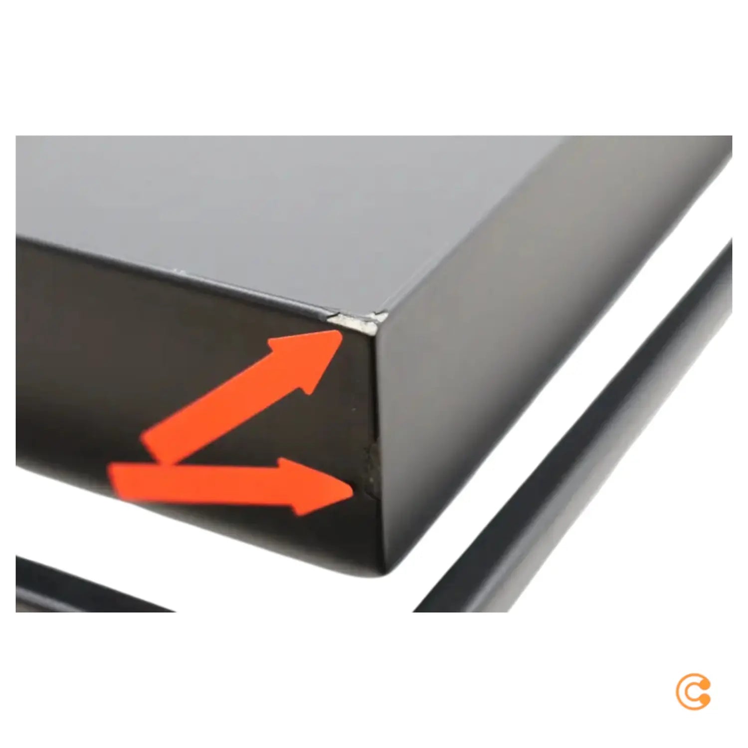 B-Ware Hay Tablett Beistelltisch Tisch Schwarz Ablage Wohnaccessoire Siehe Text/Foto - 5710441005630