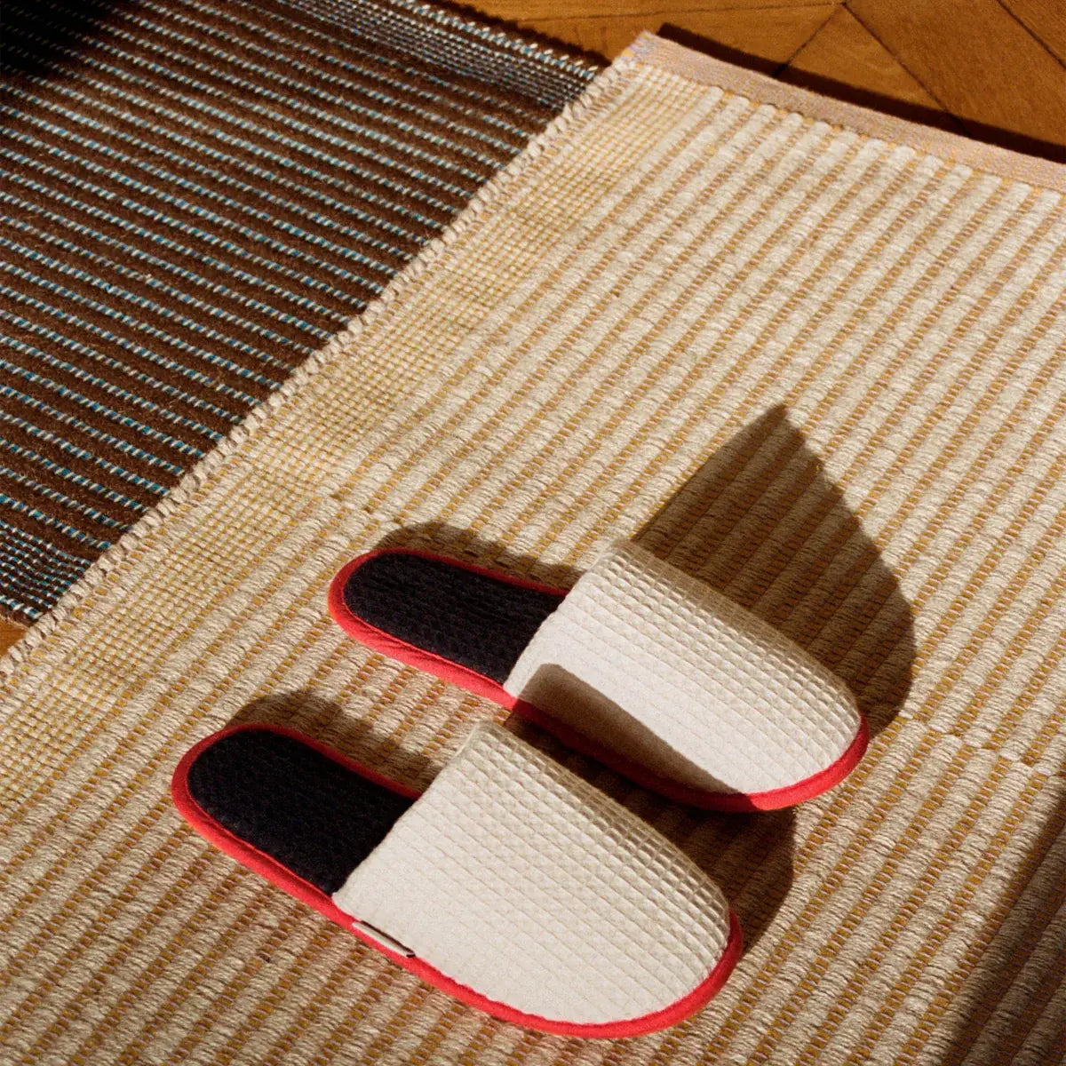 B-Ware Hay Fußmatte Teppich Tapis Schwarz Grün Baumwolle Jute Polyester - 5710441305156