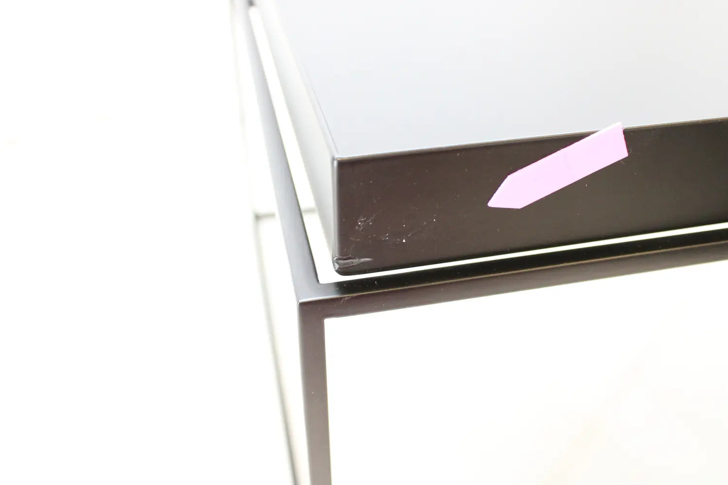 B-Ware Hay Tray Table Tisch Beistelltisch Couchtisch Sofatisch 60x60cm Siehe Text/Foto - 5710441005650