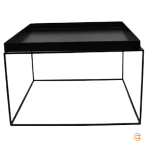 B-Ware Hay Tray Table Tisch Beistelltisch Couchtisch Sofatisch 60x60cm Siehe Text/Foto
