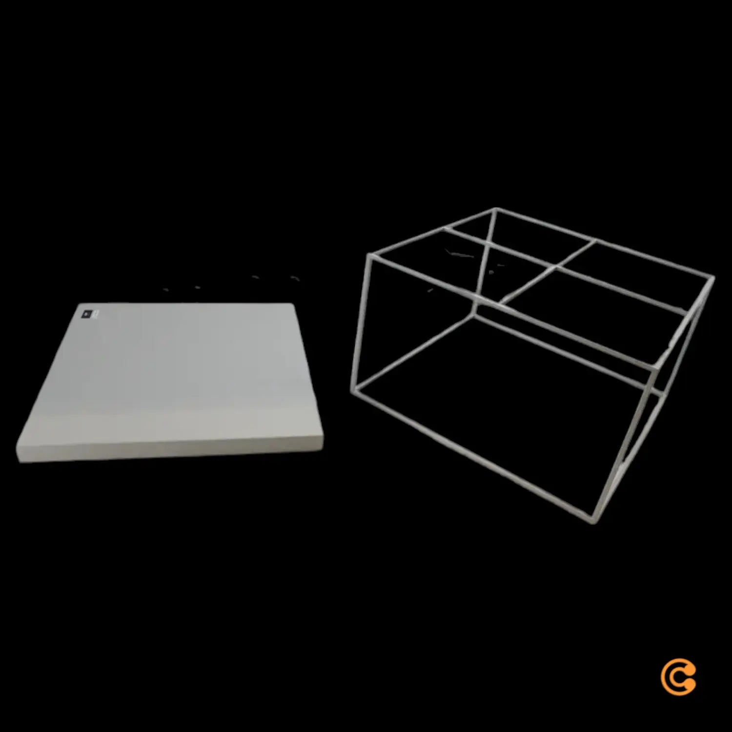 B-Ware Hay Tray Table Beistelltisch Tisch Couchtisch Sofatisch 60x60 Cm Siehe Text/Foto - 5710441036166