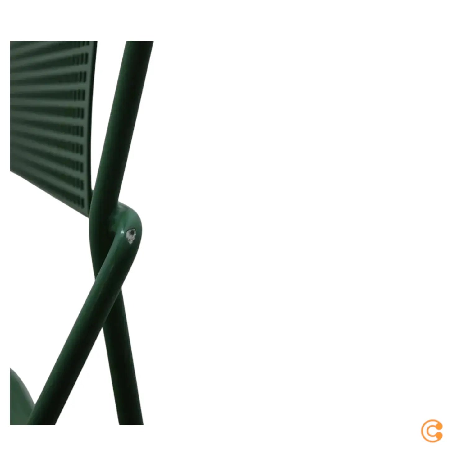 B-Ware Hay X Line Stuhl Outdoor Gartenstuhl Sitz Metall Grün Stapelbar Siehe Text/Foto - 5710441366768