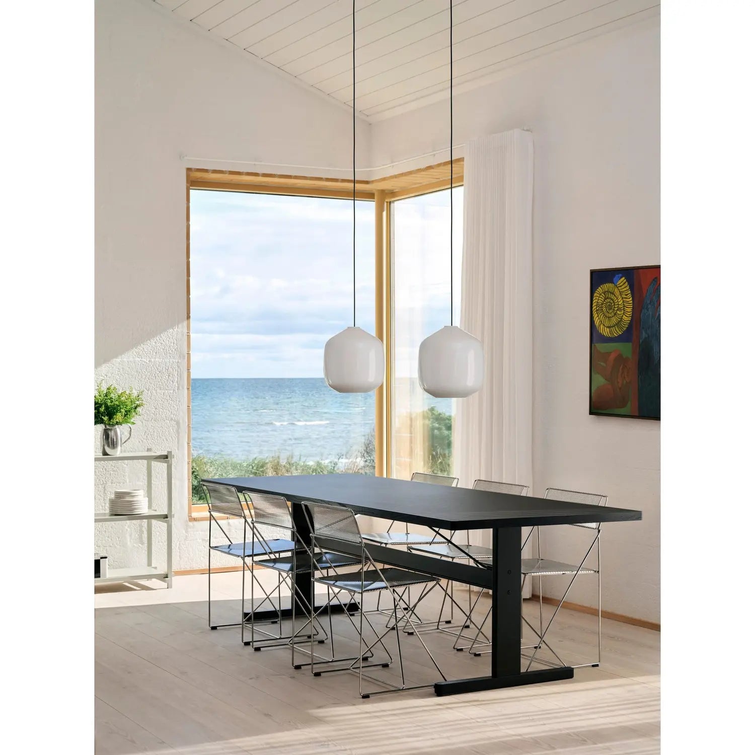 B-Ware Hay X Line Esszimmerstuhl Sitzgelegenheit Stuhl Chrom Indoor Verchromt Stahl - 5710441449294