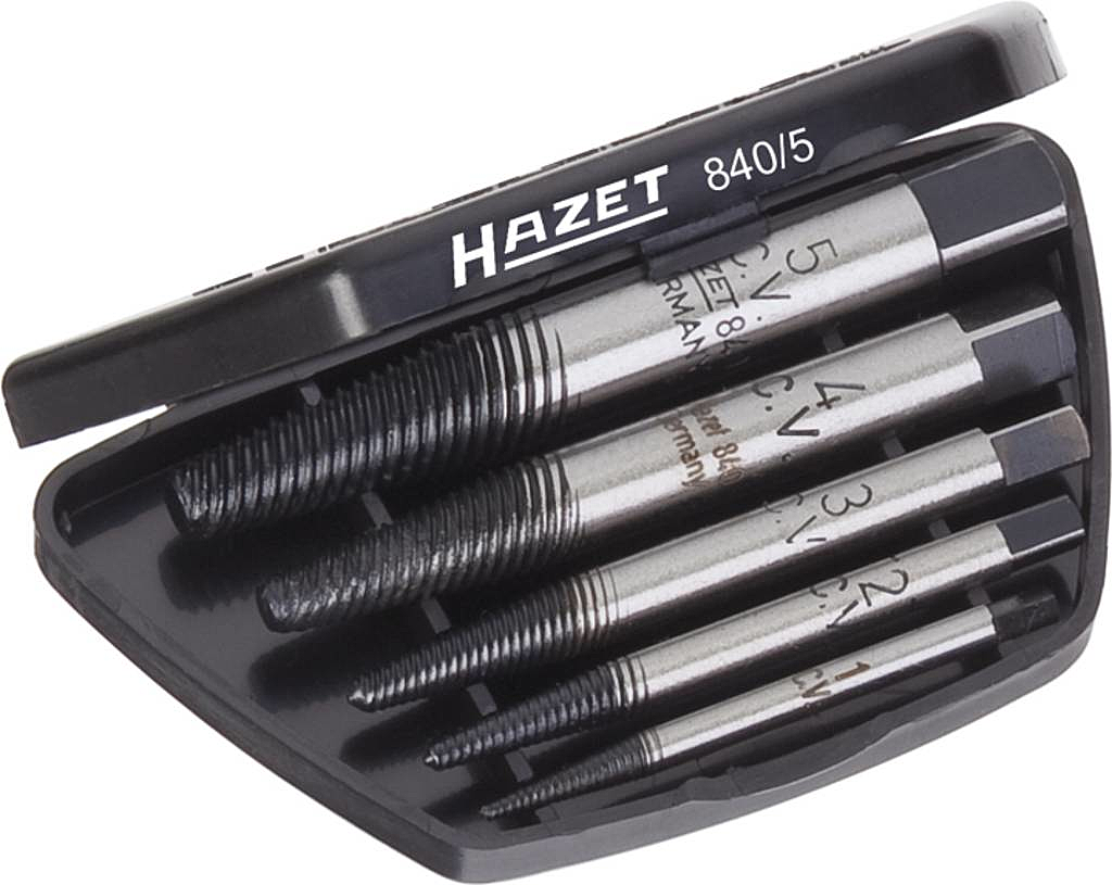 B-Ware Hazet 840/8 Schraubenausdreher Set M3   M45 Chrom Vanadium Stahl - 4000896035786