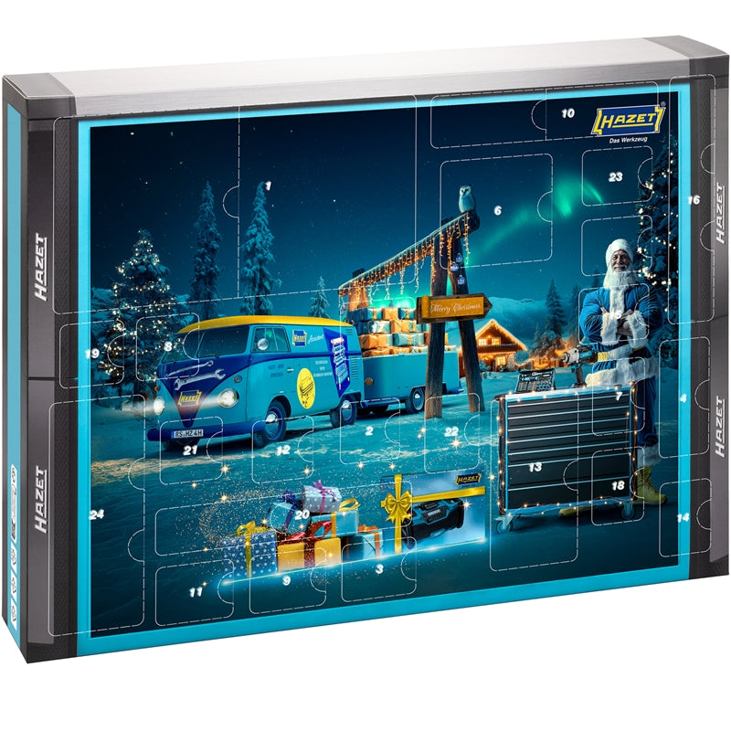 B-Ware Hazet Adventskalender Kalender Werkzeugset Schraubendreher Bits Akku - 4000896269464