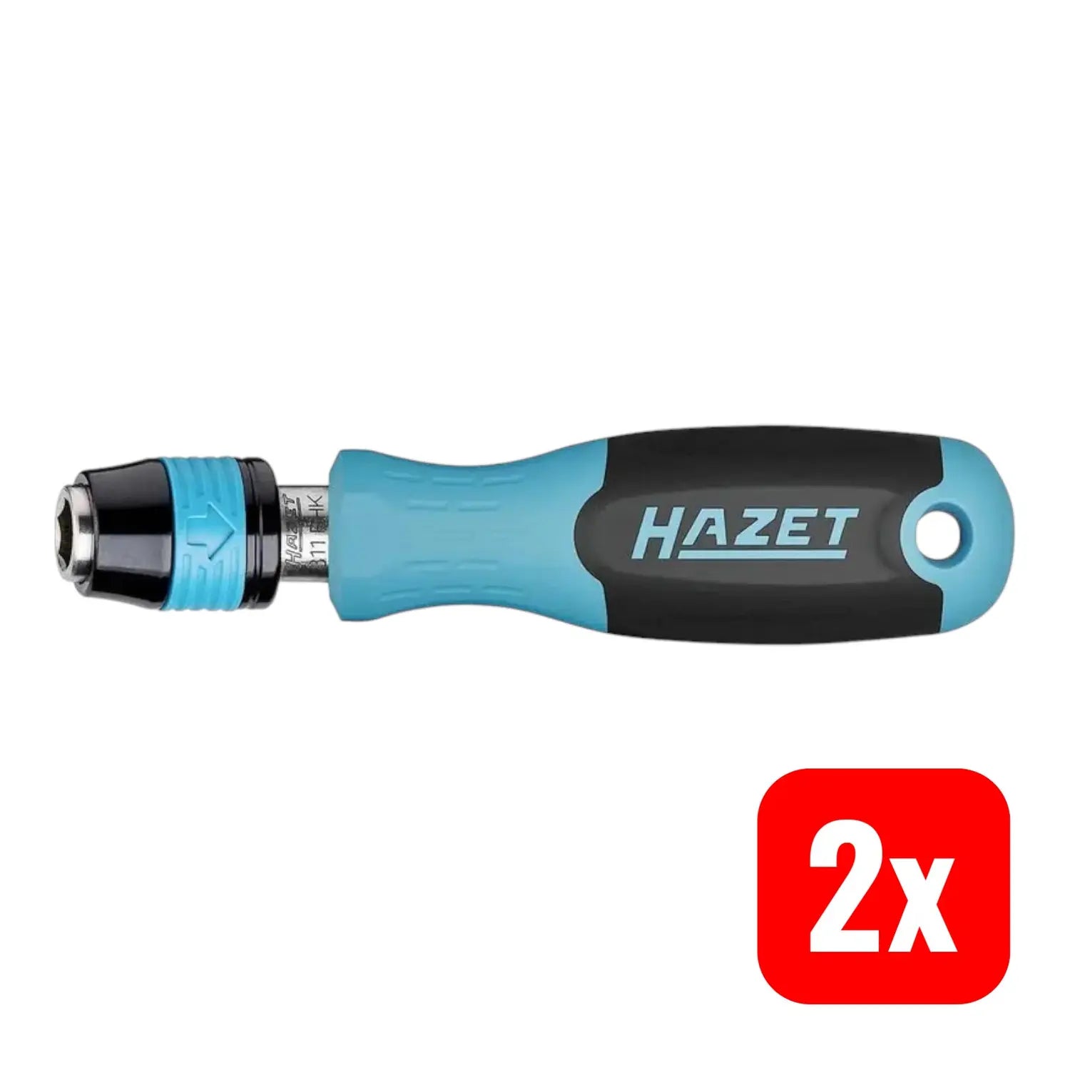B-Ware Hazet Bithalter Einsatz Bitaufnahme 14 Zoll Kurz Magnet Mechanik 2 Stück - 4000896259304