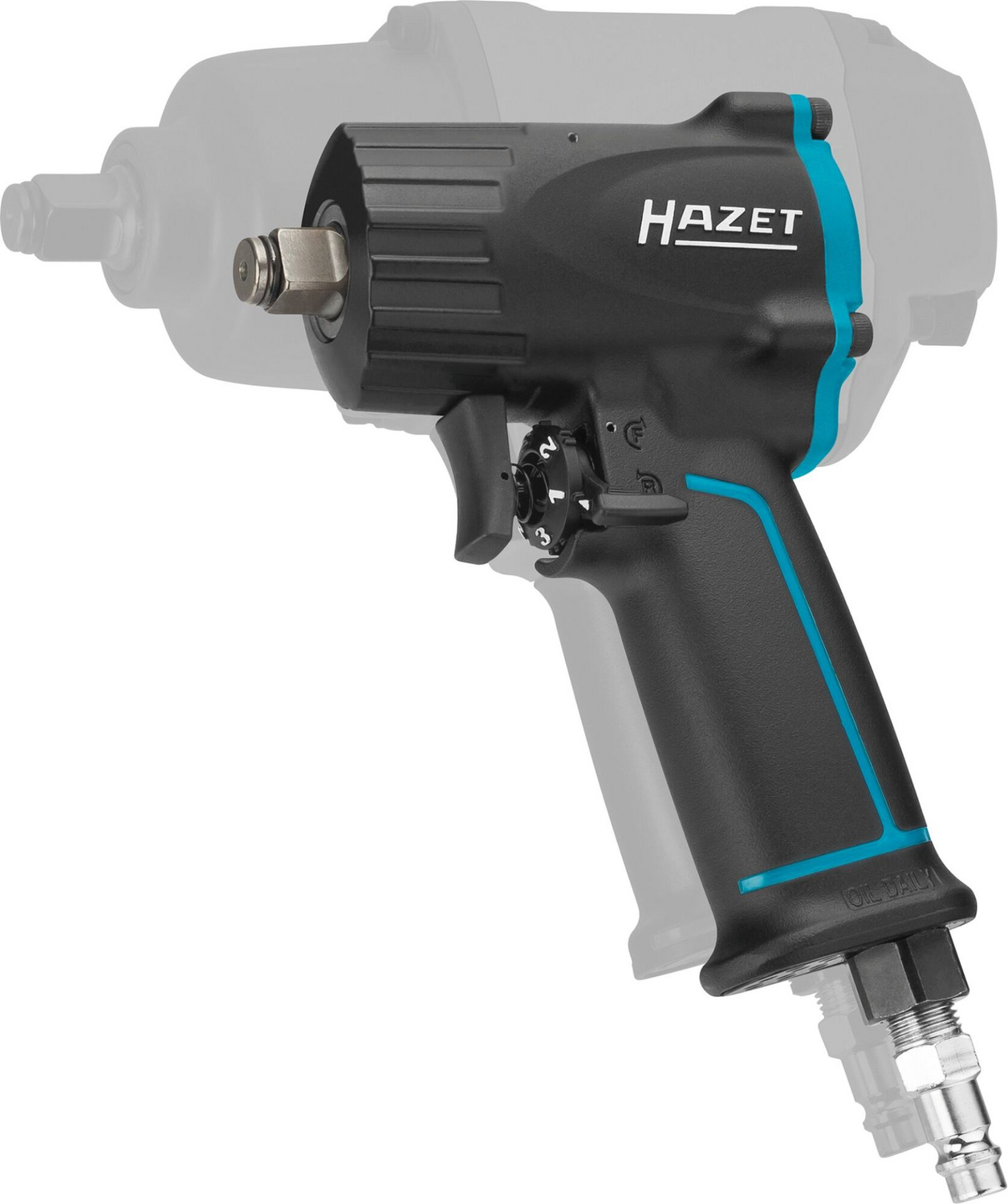 B-Ware Hazet Druckluft Schlagschrauber Werkzeugaufnahme 1/2" 12,5 Mm 678 Nm 9012 M