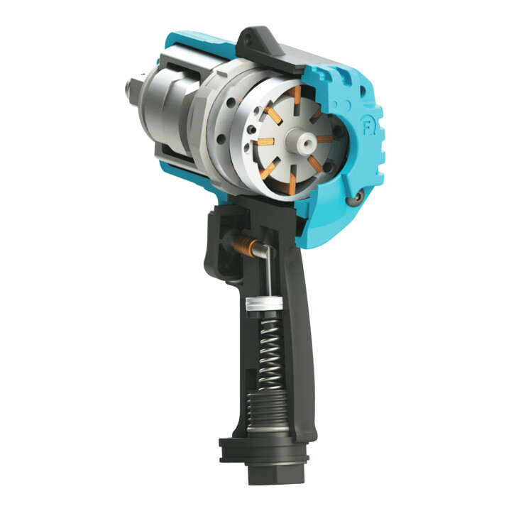 B-Ware Hazet Druckluft Schlagschrauber Twin Turbo Typ: 9013 Tt Schrauber Druckluft  - 4000896227143