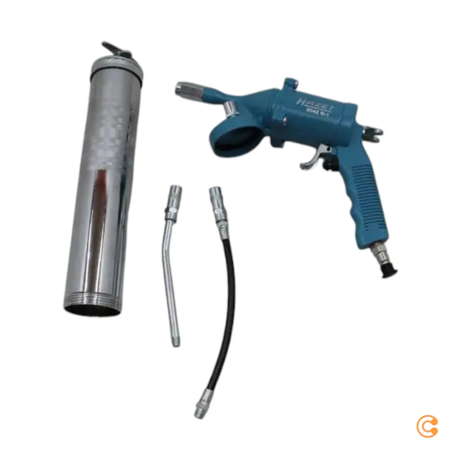 B-Ware Hazet 9042 N 1 Druckluft Fettpresse 6.3 Bar Fettförderung Siehe Text/Foto - 4000896176472