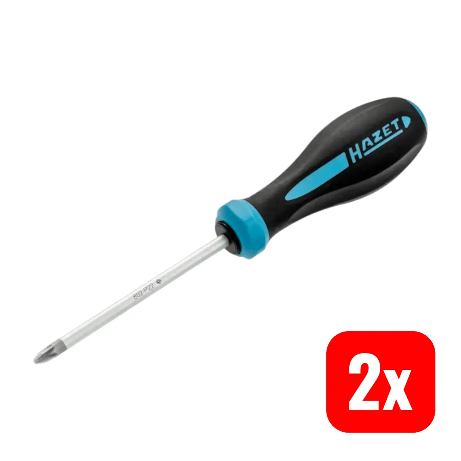 B-Ware Hazet Schraubendreher Dreher Hex Anamic Pozidrivschrauben Pz2 Rundklinge 2 Stück - 4000896145072