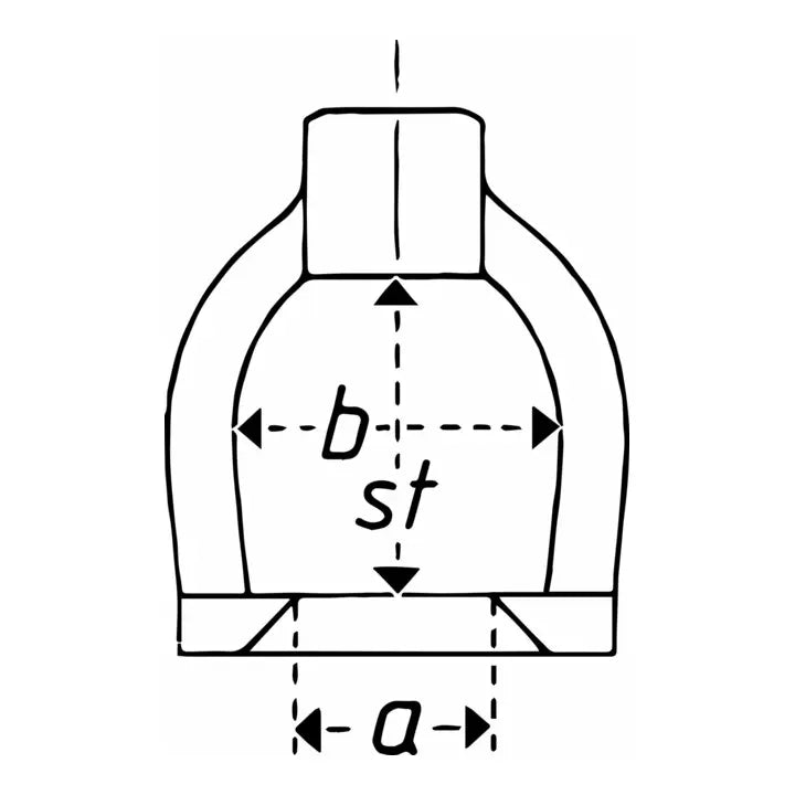B-Ware Hazet Kugelgelenk Abzieher Trennwerkzeug Kugelgelenk 1779 37 Spezialstahl 75mm - 4000896136032