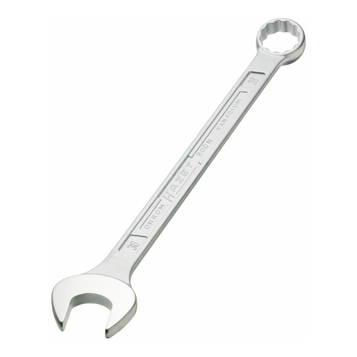 Hazet Ring Maulschlüssel Schraubenschlüssel 600 N 28 28 Mm Doppelprofil B-Ware - 4000896023219