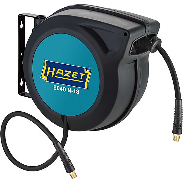 Hazet 9040 N 13 Automatischer Schlauchaufroller 15m Pneumatik 500 X 418 X 210 Mm B-Ware - 4000896214648