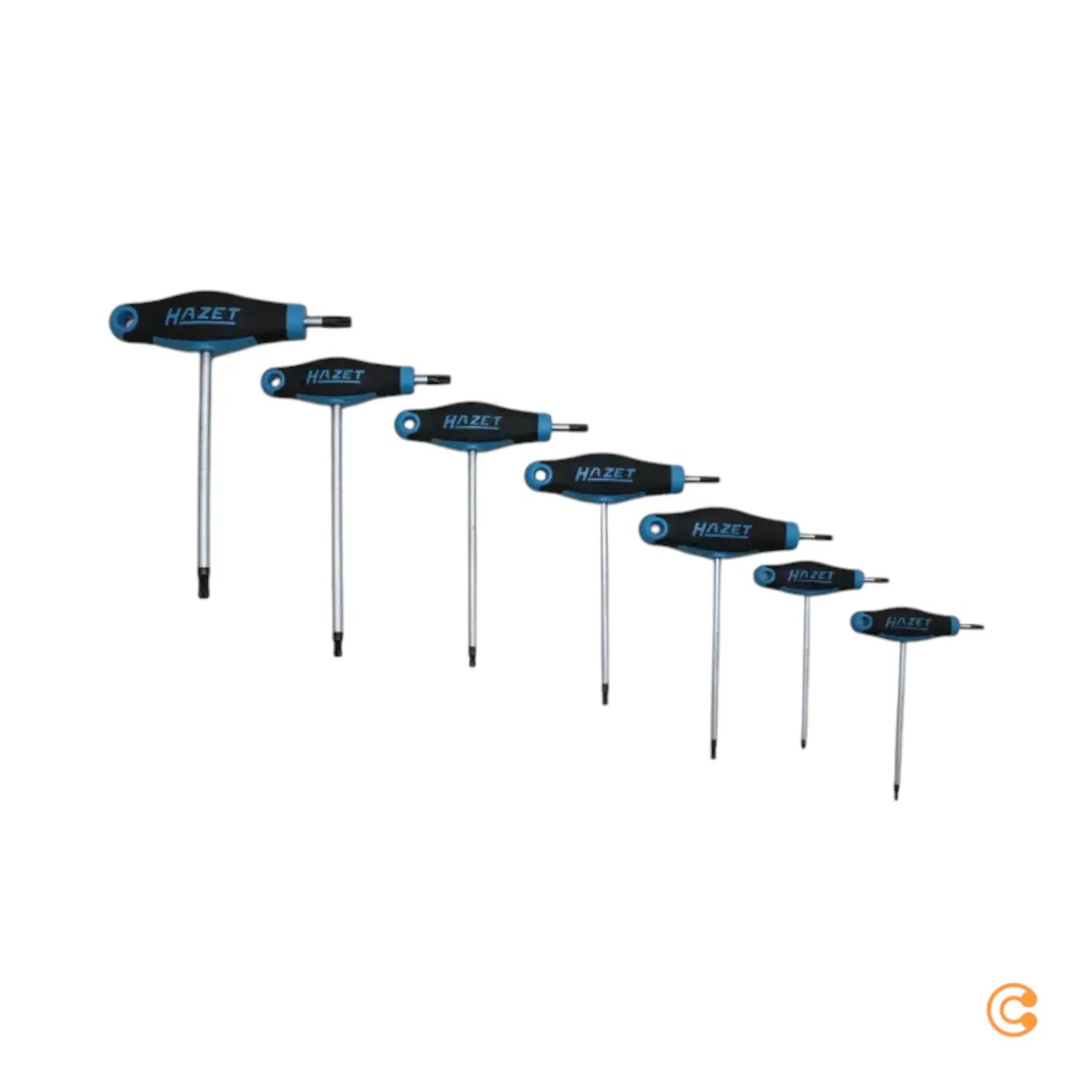 B-Ware Hazet Schraubendreher Set T Griff Torx Profil 7 Teilig Siehe Text/Foto - 4000896233014