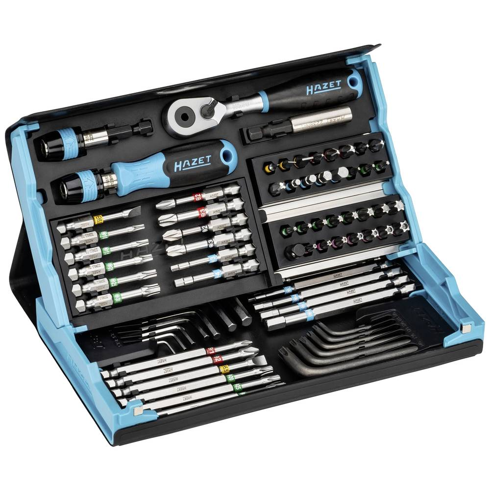 B-Ware Hazet 2200 Sc 31 Bit Set Schlitz Kreuzschlitz Phillips Pozidriv 73teilig - 4000896244539