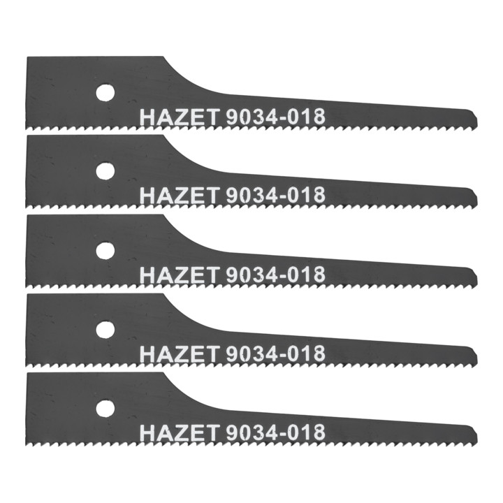 Hazet Stichsägeblatt Satz Set Sägeblatt 9034 P 0185 93mm 18 Zähne 1x13mm B-Ware - 4000896225958