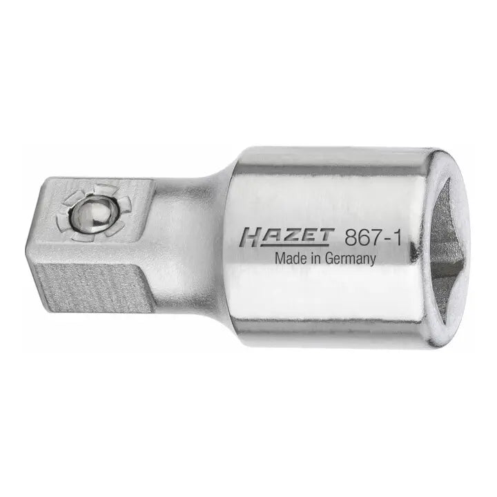 B-Ware Hazet Verlängerung Adapter Vierkant Handbetätigung Chrom Vanadium 25 Mm 2 Stück - 4000896038732
