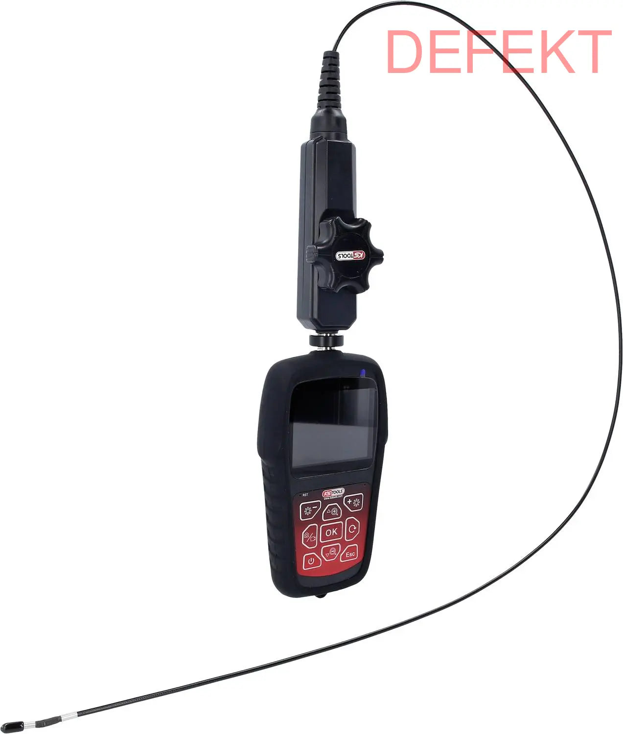 D-Ware Ks Tools 550.7550 Videoskop Satz Sonden ø: 3.9 Mm Testgerät Messgerät Defektware - 4042146952382