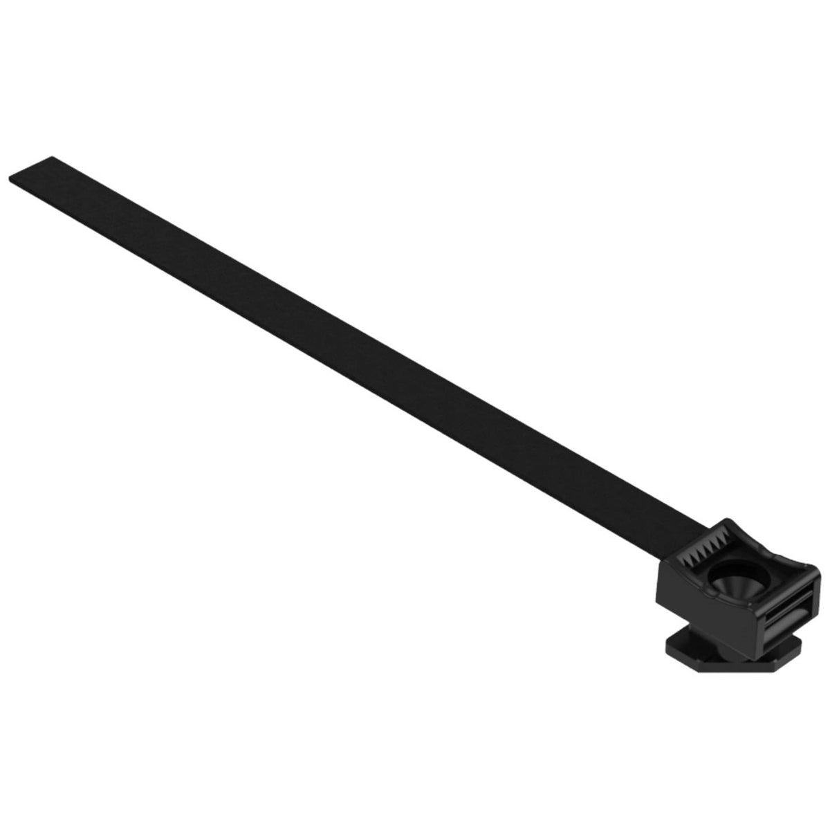 Hebotec Klettbandsockel Halterung Kabelbefestigung Polyamid KBS-B10M 10 Stück - 4251827906167