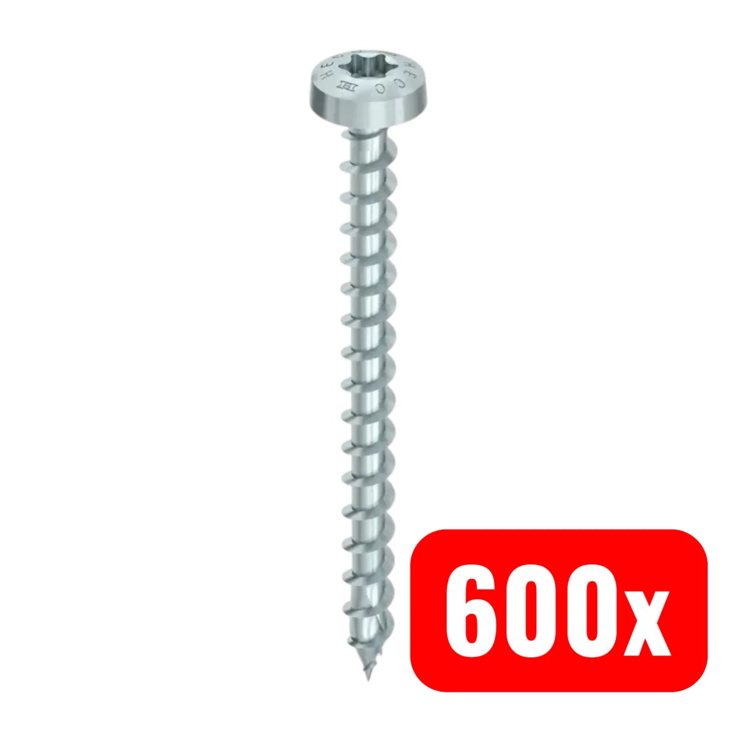 B-Ware Heco Schraube Holzschraube Heco Topix Plus Rundkopf T Drive Vg A3 K 600 Stück - 4019787607391