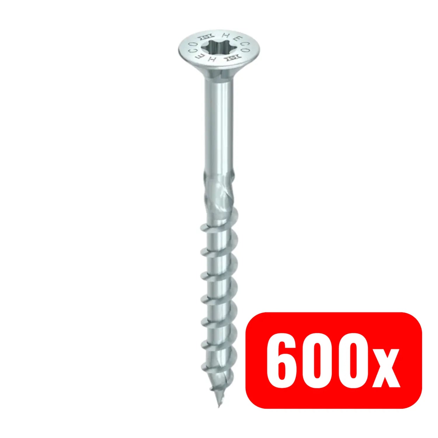 B-Ware Heco Schraube Heco Topix Plus Heco Drive Senkkopf 5,0 X 45 Tg A3 K 600 Stück - 4019787608916