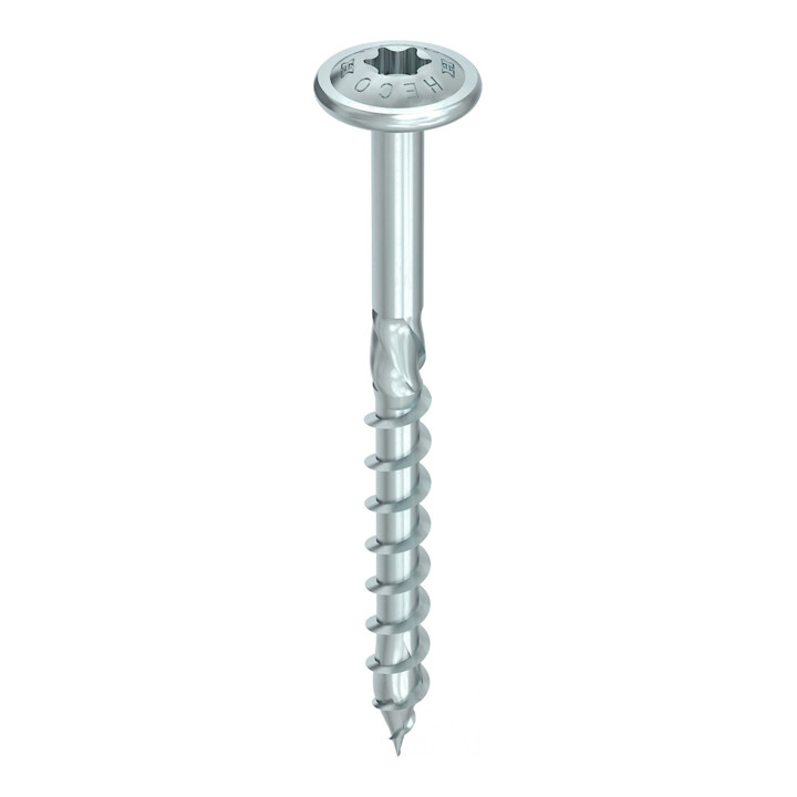 Heco Topix Plus Schraube Holzbau Verbindung Tellerkopf 8x300 Blau Teilgewinde B-Ware