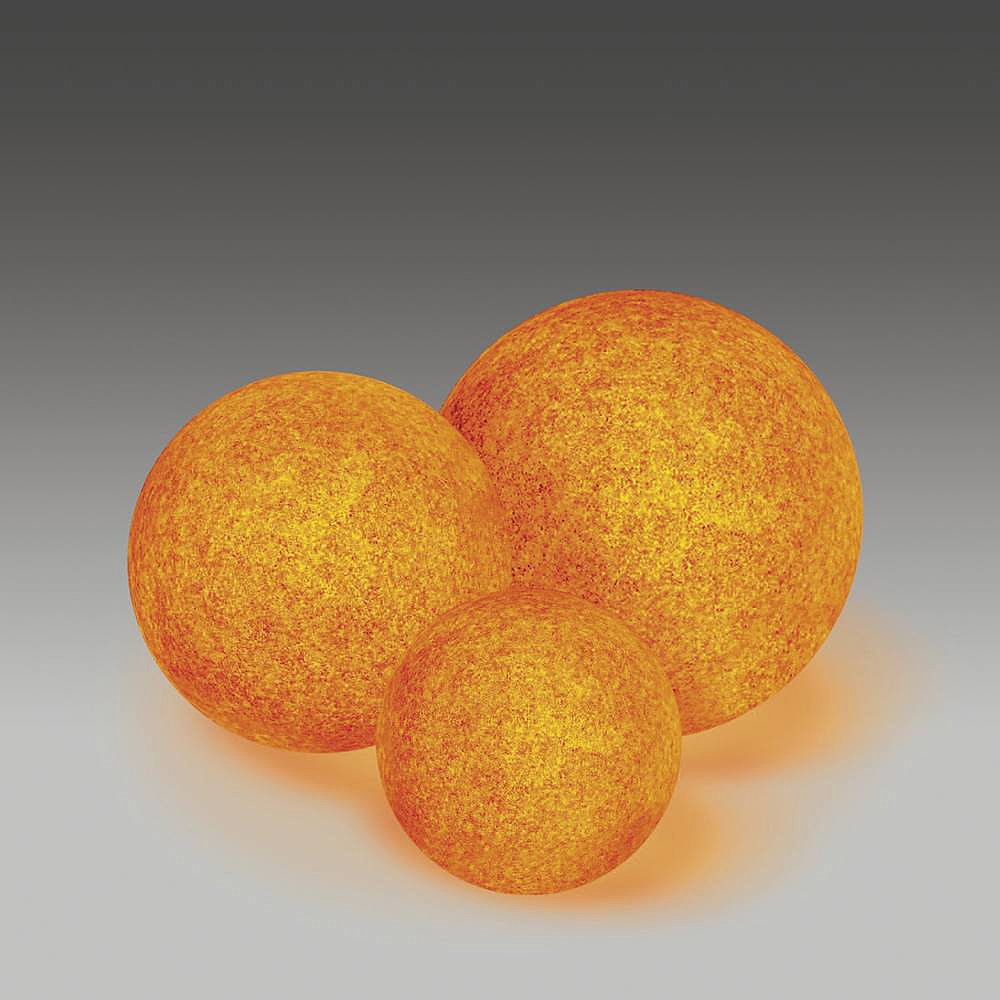 B-Ware Heitronic Gartenleuchte Kugel Led Terracotta Kugelleuchte Deko Lampe Leuchte  - 4002940359534