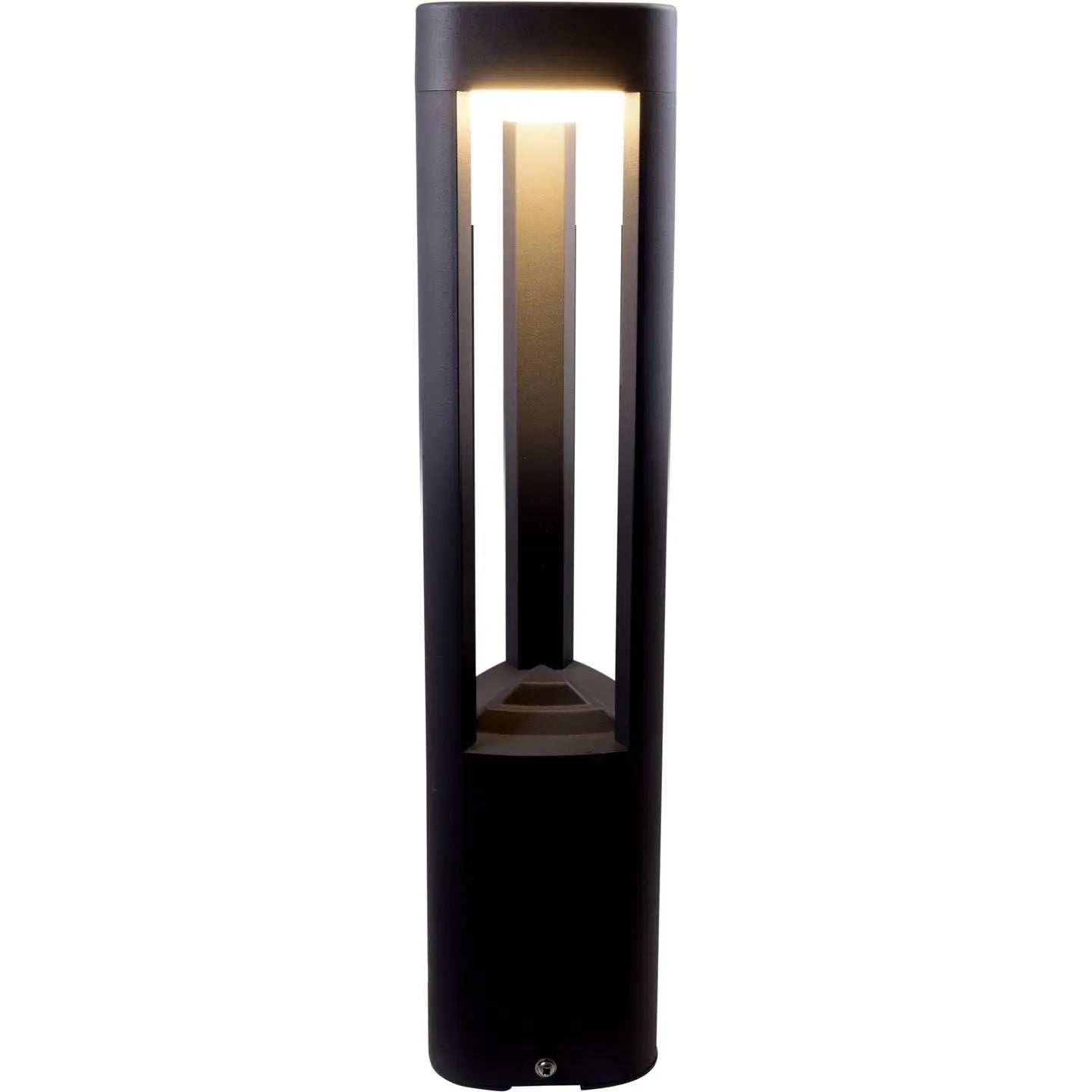 B-Ware Heitronic Led Stehlampe Sockelleuchte Außenleuchte Anthrazit Aluminium Warmweiß - 4002940016710