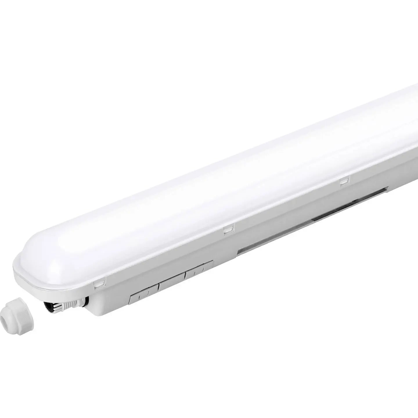 B-Ware Heitronic Feuchtraumleuchte Wannenleuchte Led Neutralweiß Snake 40 W 150 Cm Ip65 - 4002940024531