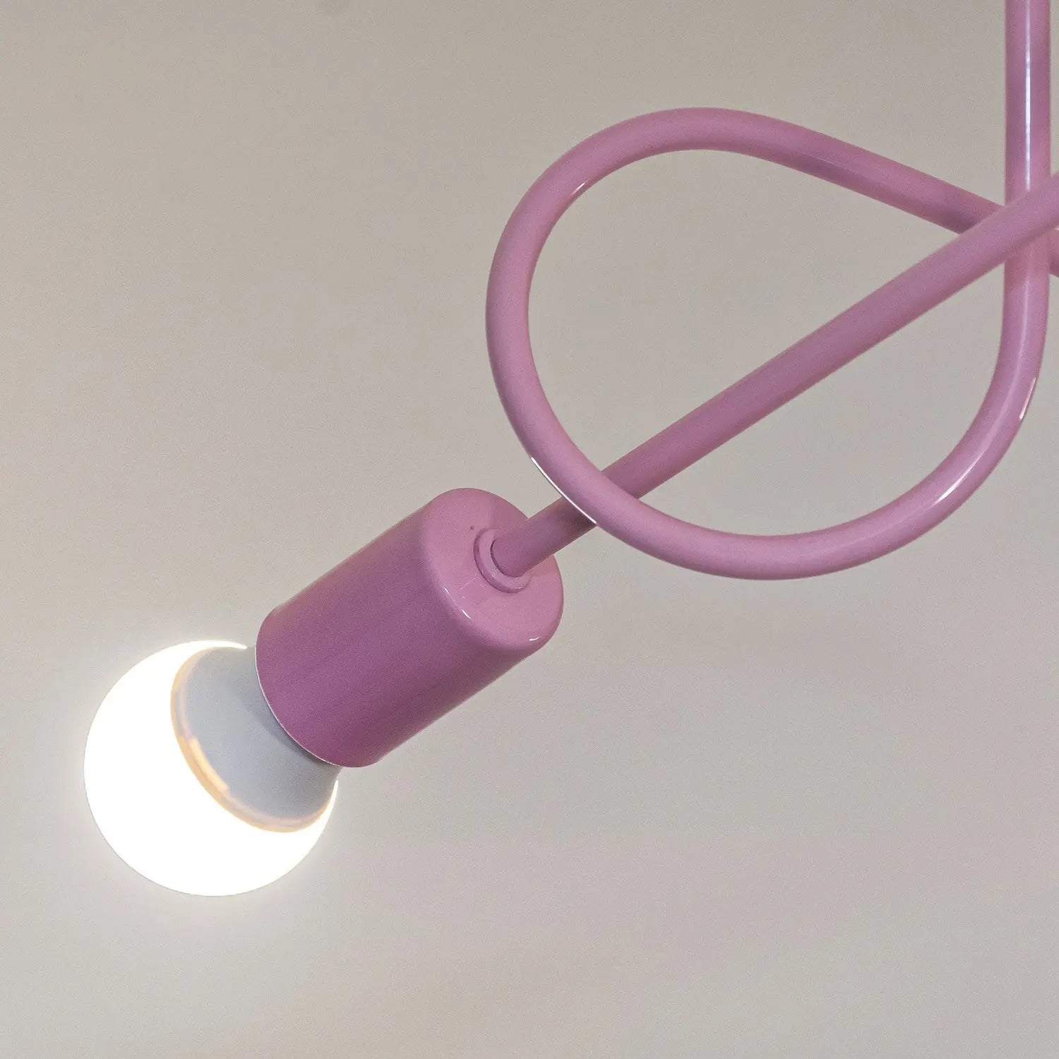 B-Ware Oxford Deckenleuchte Lampe Hellrosa ø 44 Cm Metall 3 Flammig - 5902349236704