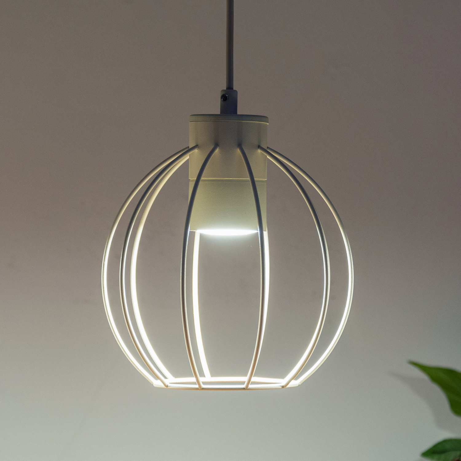 Helam Starlight Hängelampe Pendelleuchte Lampe Cremeweiß 4 Flg 100 Cm Metall     B-Ware - 5902349236476