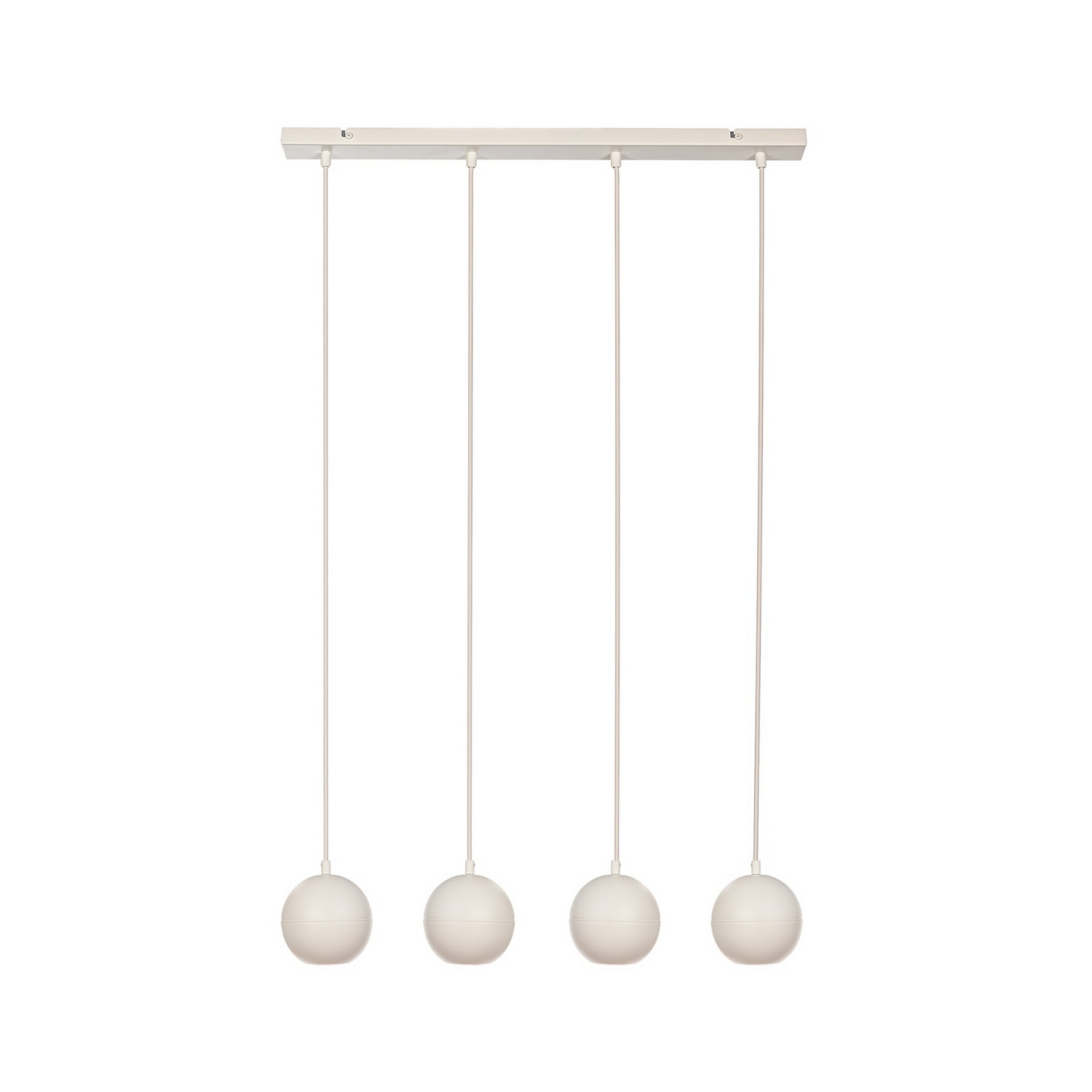 Helam Hängeleuchte Pendelleuchte Lampe Led 4 Flammig Länglich Sandfarben B-Ware - 5902349236506