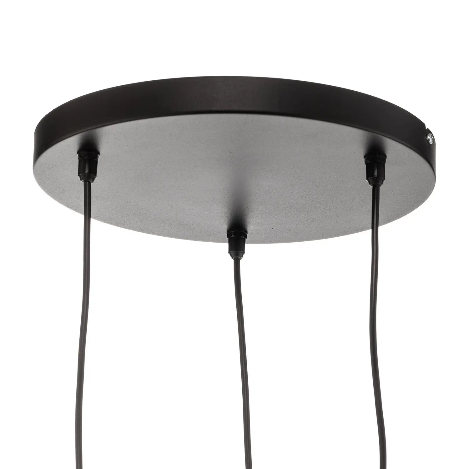 B-Ware Helam Pendelleuchte Hängelampe Helen Rund Grau Schwarz Gold 3 Flammig Esszimmer - 5902349228839