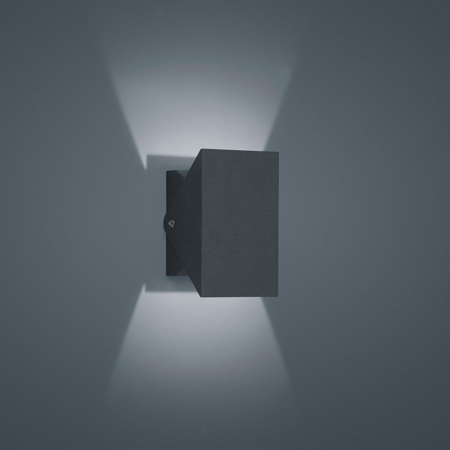 Helestra Free Led Außenwandlampe Außenleuchte Led Wandlampe Graphit Blende B-Ware - 4022671103435