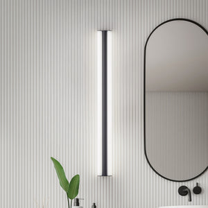 B-Ware Helestra Spiegellampe Spiegelleuchte Led Loom Badezimmer Schwarz 90 Cm 36 W Ip44