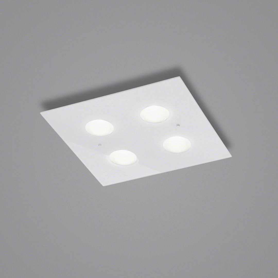Helestra Deckenleuchte Lampe Led 38x38cm Dimmbar Weiß Wohnraumleuchte B-Ware - 4022671117517