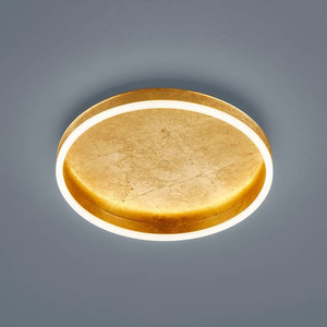 B-Ware Helestra Sona Led Deckenlampe Deckenlampe Leuchte Lampe Dimmbar ø40cm Gold 24 W