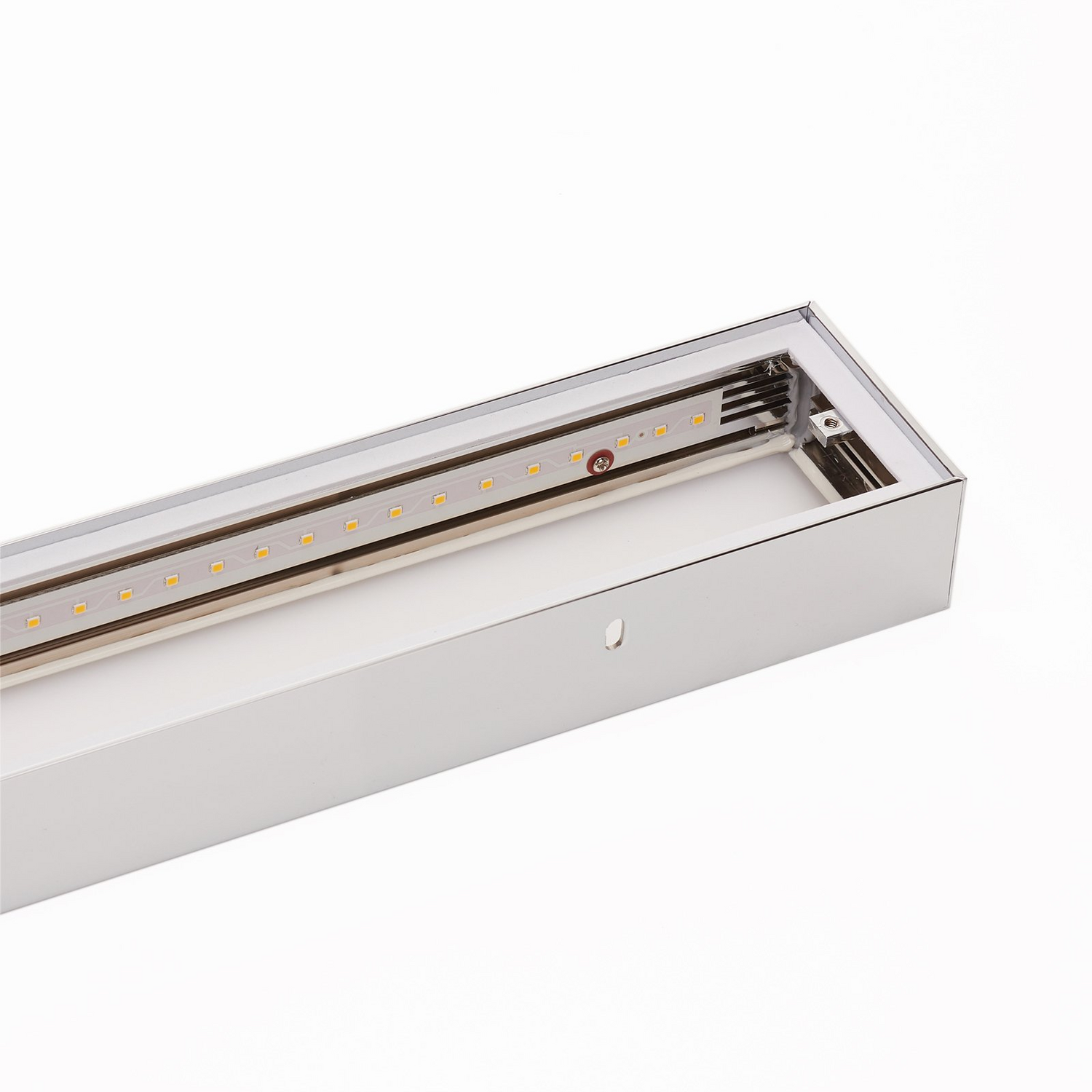 B-Ware Helestra Spiegelleuchte Wandlampe Led Spiegellicht Theia Chrom Badezimmer Glas