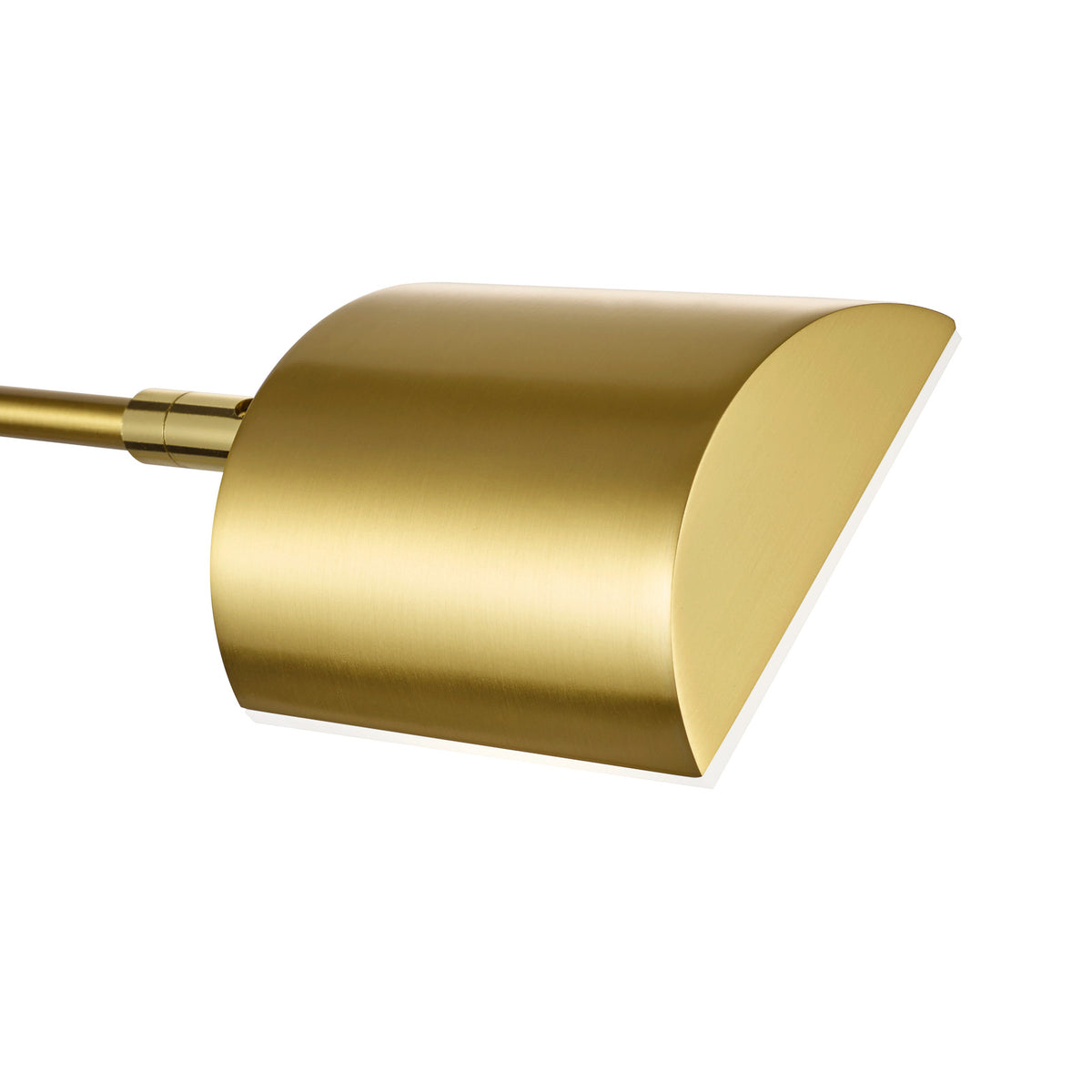 HELL LED Tischleuchte Graz Lampe dimmbar messing höhenverstellbar 60cm warmweiß - 4045542208497