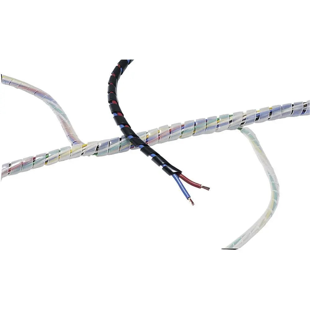 B-Ware Hellermann Tyton Spiralschlauch Kabelschutz 1.60 Bis 8 Mm Grau 30 M 161 41002 - 5022660547409