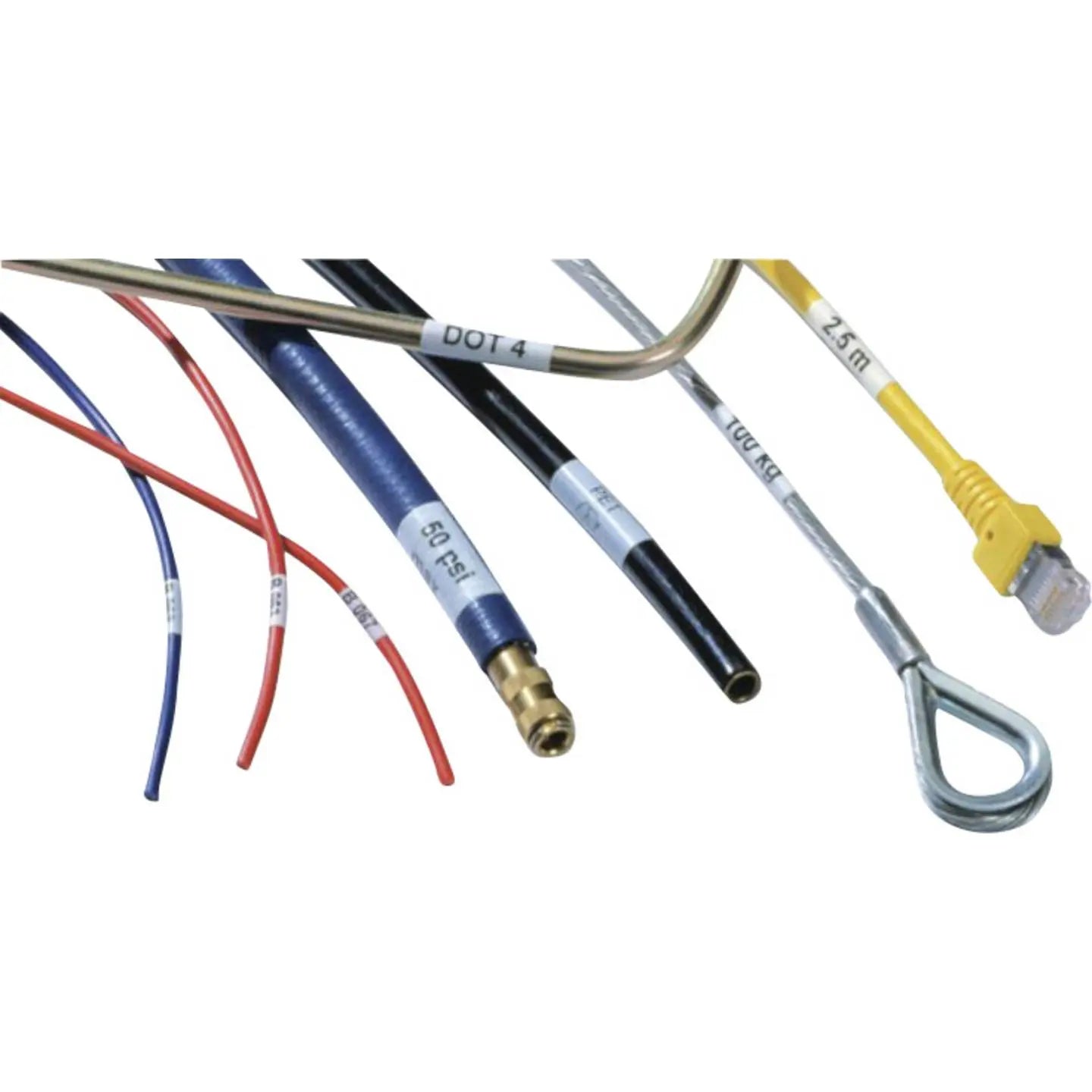 B-Ware Hellermann Tyton Kabel Etikett Markierung Helatag 25.40 X 12.70 Mm Weiß Feld - 4031026294384