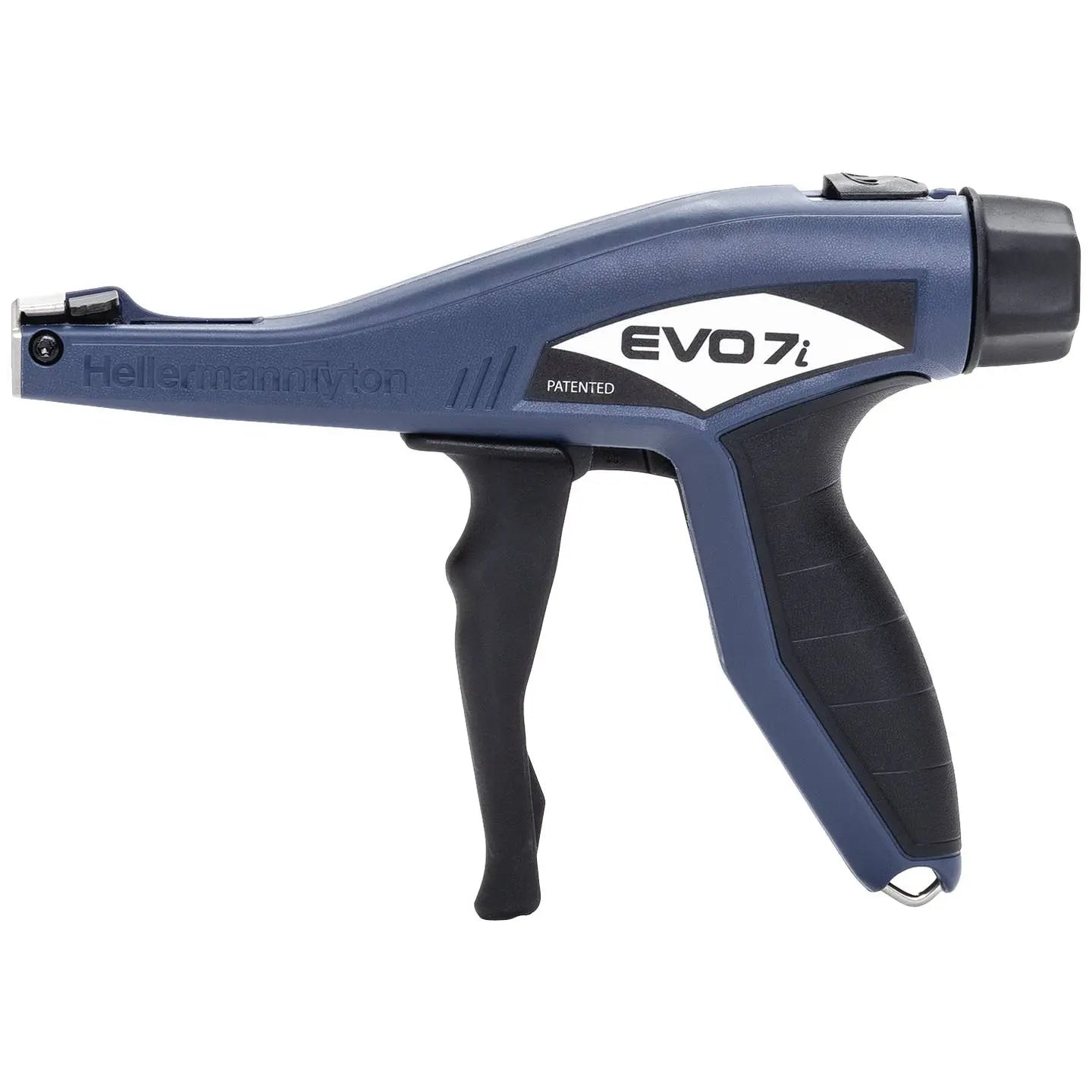 B-Ware Hellermann Tyton Kabelbinderzange Zange Evo7i Sp Metpl Kabelbinder Blau Schwarz - 4031026621784