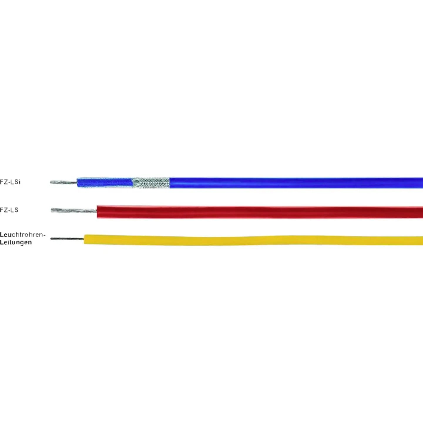 B-Ware Helu Fzls Einzelader Kabel Leitung Silikon Hitzebeständig 1 Mm² 1x1 Mm² 100 M - 2050007235309
