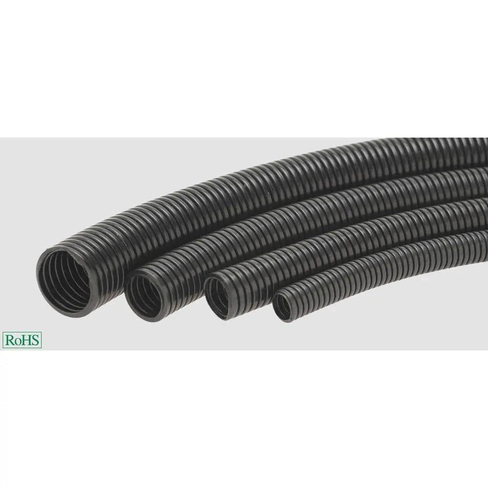 B-Ware Helu Schutzschlauch Wellrohr 6,7mm Kunststoff Polypropylen Schwarz Hel Ucond 100m - 2050005239460