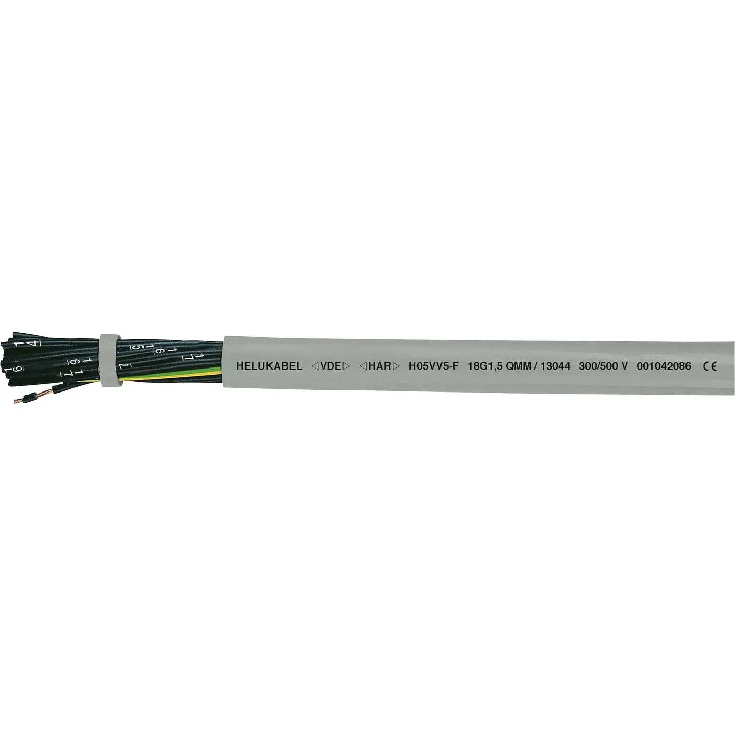 B-Ware Helukabel Steuerleitung Kabel H05 Vv5 F 2x Pvc Leitung Flexibel - 2050006080108