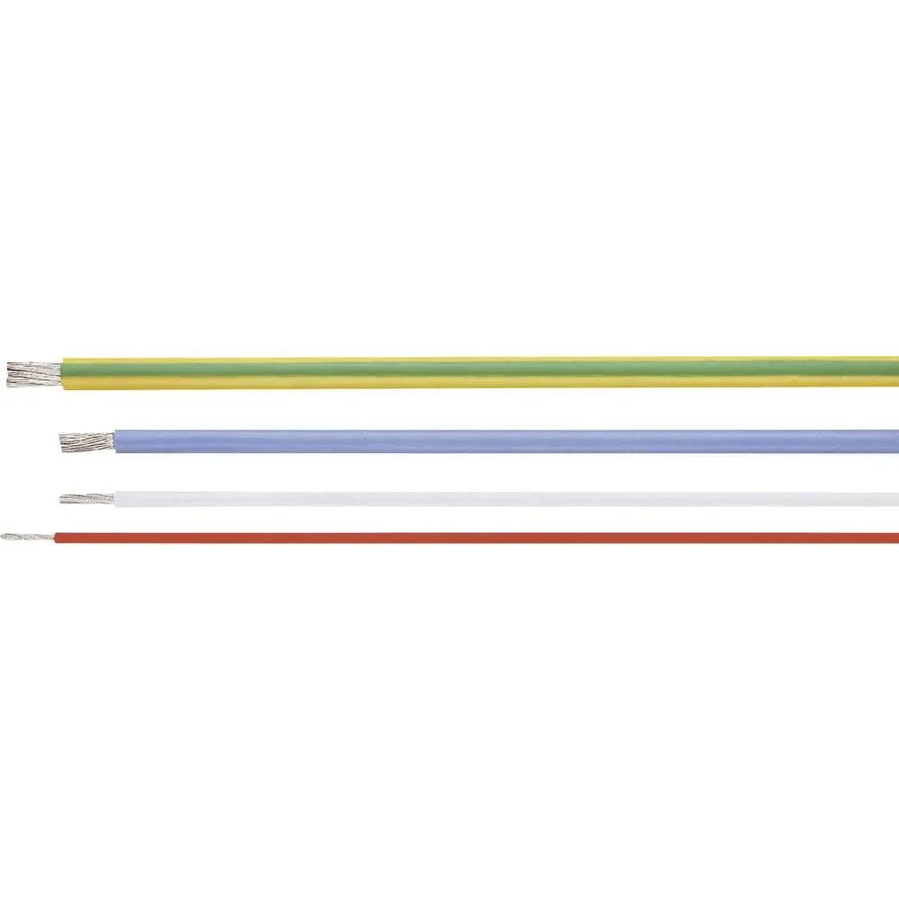 B-Ware Helu Leitung Ader Kabel Hochtemperaturader Helutherm Grau 1 X 0.50 Mm² 1 Meter - 2050004721881